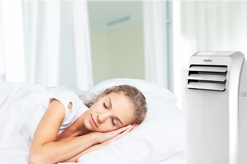 cichy klimatyzator przenosny haier clima warszawa