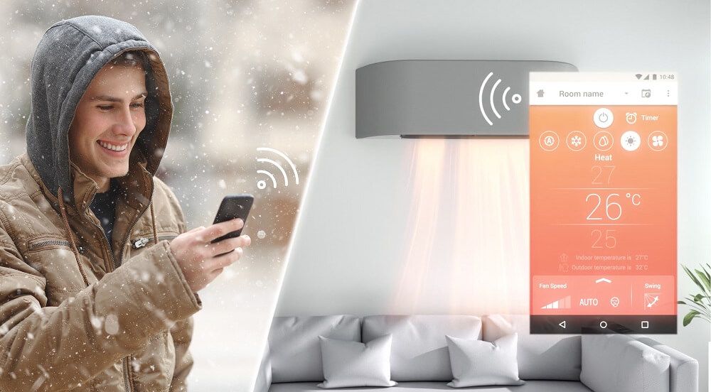 toshiba haori sterowanie wifi